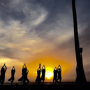 all day i dream of sunsets during yoga