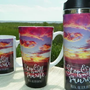 Stop and Smell the Sunrise, Sunset, Sunshine line at Beach Treasures Duck NC Outer Banks