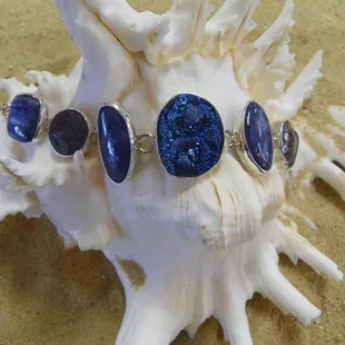 Drusy Quartz Bracelet at Beach Treasures Duck NC OBX