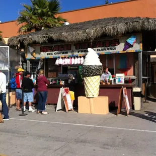 Beach Treats Ice Cream Frozen Banana!