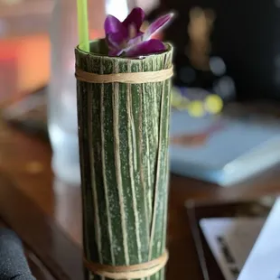 Latitude 29 passion fruit tiki drink, delicious!