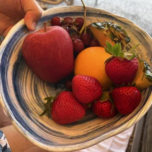 Cabana Fruit bowl is okay.