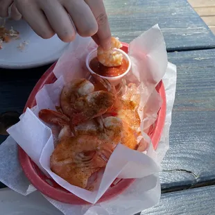 Steamed Shrimp