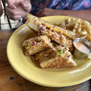 Lobster grilled cheese