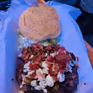 Black &amp; Bleu Burger