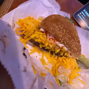 Cheese Burger extra cheese