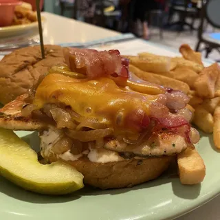 Cheddar-Bacon-Ranch Chicken Sandwich