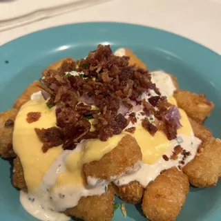 Cheese and Bacon Tots