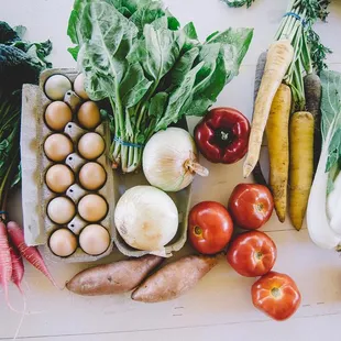 The Beaches Green Market have Farm raised produce, USDA eggs, meats, dairy, baked goods, Kombucha, chicken, local food artisans &amp; more.