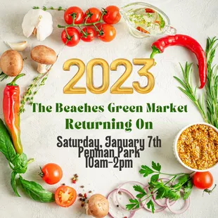 2023 Penman Park Every Saturday 10am - 2pm