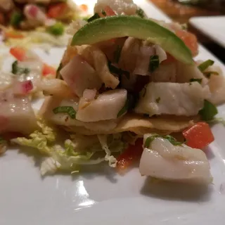 Ceviche Tostadas