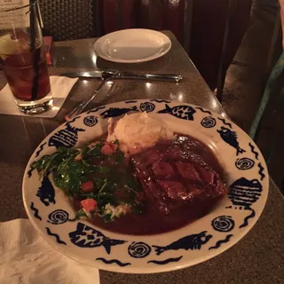 Peppered Flat Iron Steak