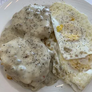 Biscuits and gravy