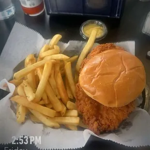 Chicken sandwich