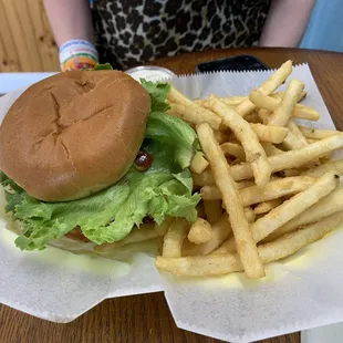 Burger with 2 patties