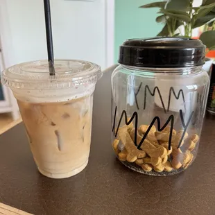 Amazing latte and sweet potato treats for dogs.