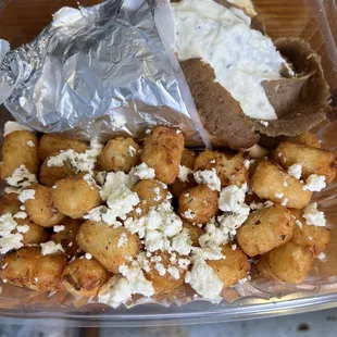 Gyro and Feta Tots