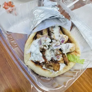 Chicken gyro