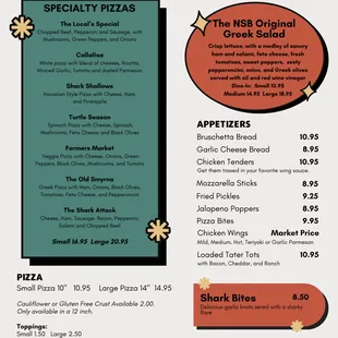 Menu #1
