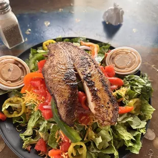 a plate of food