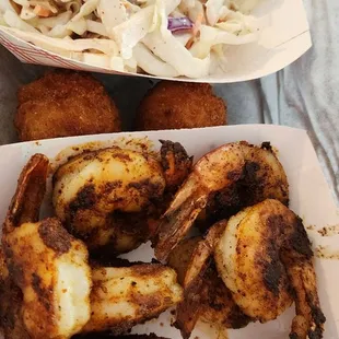 Blackened shrimp