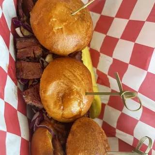 Brisket Sliders