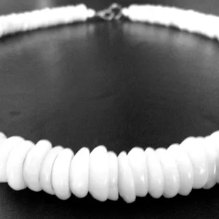 &quot;Pure Puka&quot; Authentic Hawaiian pure white Puka Shell Lei from the North Shore.