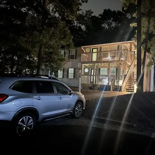 View of front on a beautiful night. 30SEP2023