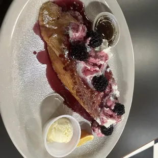 Blackberry French toast very limited time