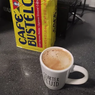 The starter fluid for your day... Bustelo Espresso