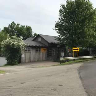 Street view of the Beacon Cafe.