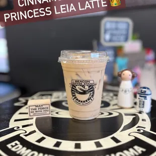 Iced Cinnamon Roll Espresso Latte
