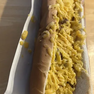 Chili cheese coney