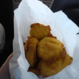 Fried pickles