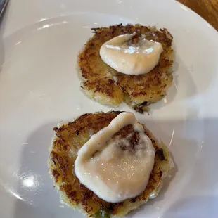 Crab cake appetizers