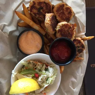Crab Cake Basket