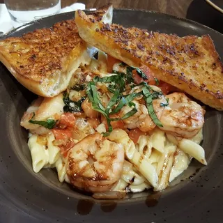 Shrimp Bruschetta Pasta