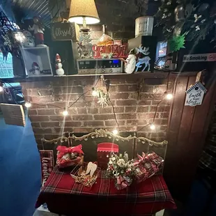 Holiday Decorations were lovely