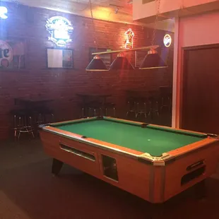Nice pool table
