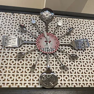 Utensil Clock