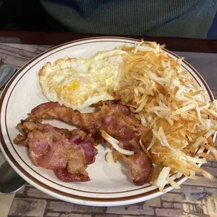 Two egg breakfast