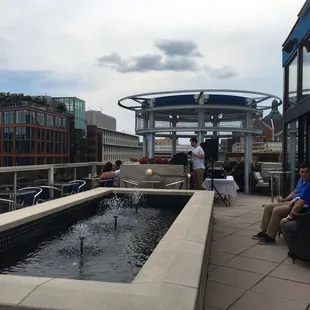 people enjoying the view