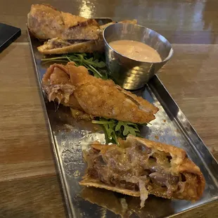 Short Rib Egg Rolls