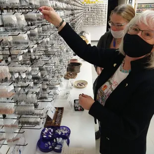 Bead Jungle has a very friendly &amp; helpful staff.