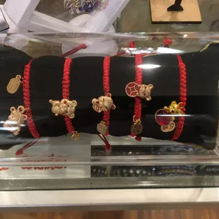 Year of Tiger macramé bracelet for good luck