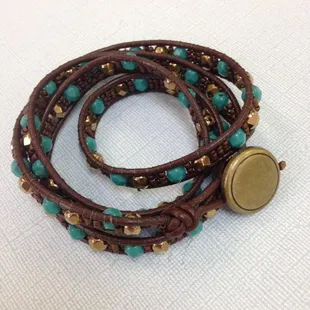 Leather Wrap Bracelet