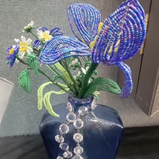 Beaded flower
