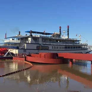 March 3, 2018; Nashville's General Jackson docked at Beale Street Landing - 251 Riverside Dr,  Memphis, TN 38103