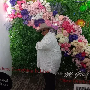 Photo box in the loung area