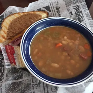 Bean and Ham Soup